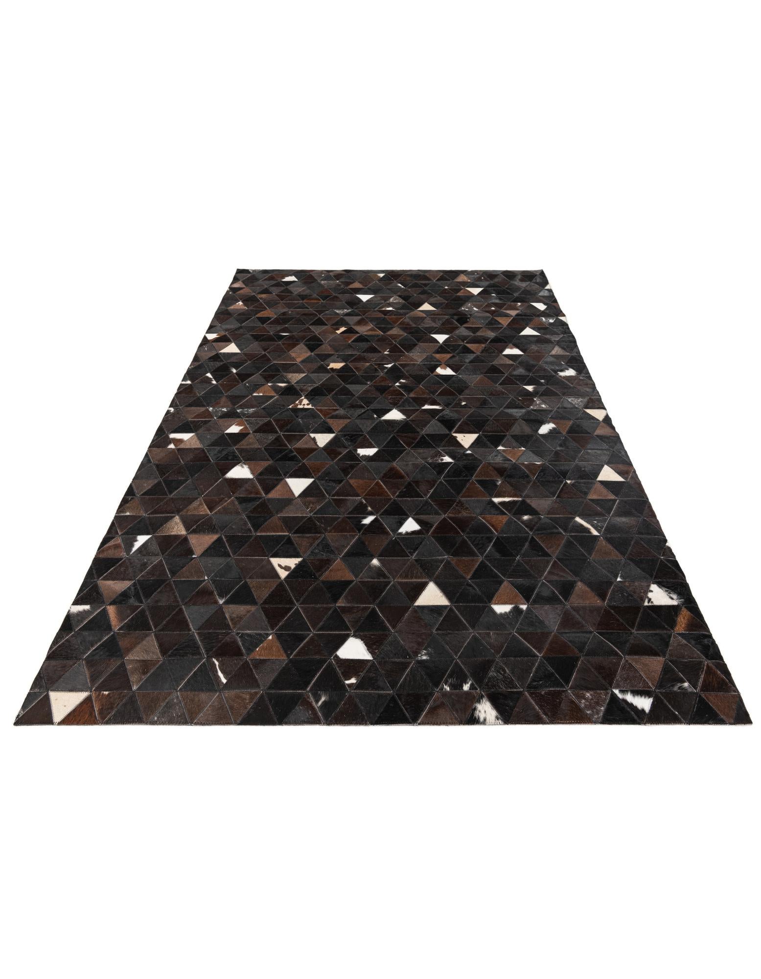 5' 1 x 8' Cowhide Stocks Rug