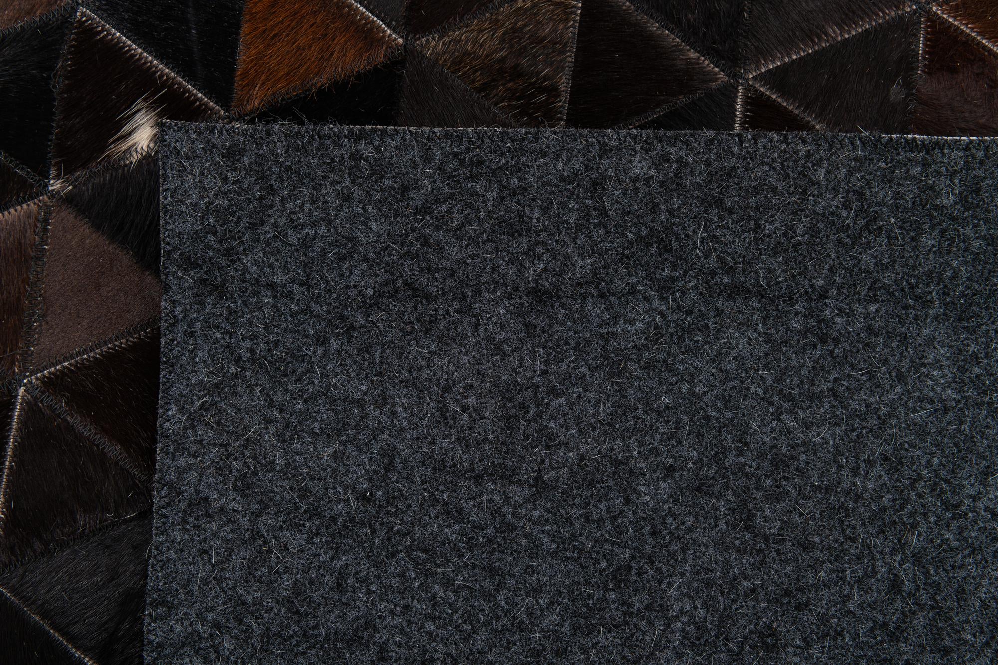 5' 1 x 8' Cowhide Stocks Rug