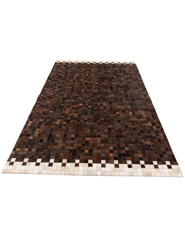 5' 1 x 7' 11 Cowhide Stocks Rug