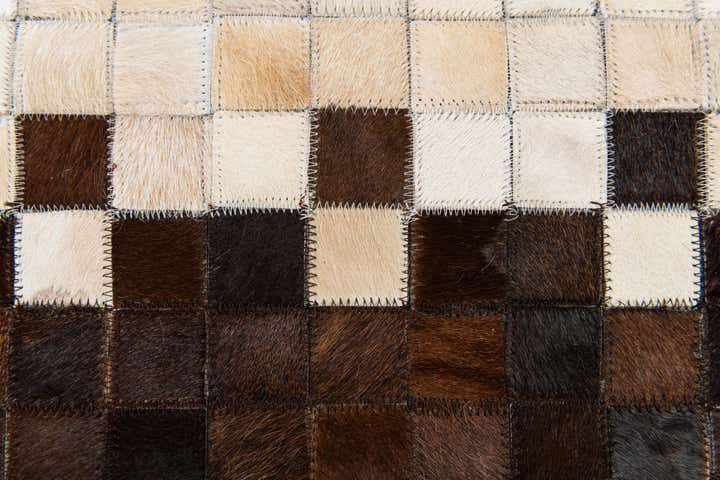 5' 1 x 7' 11 Cowhide Stocks Rug