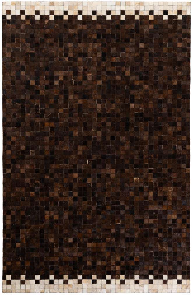 5' 1 x 7' 11 Cowhide Stocks Rug