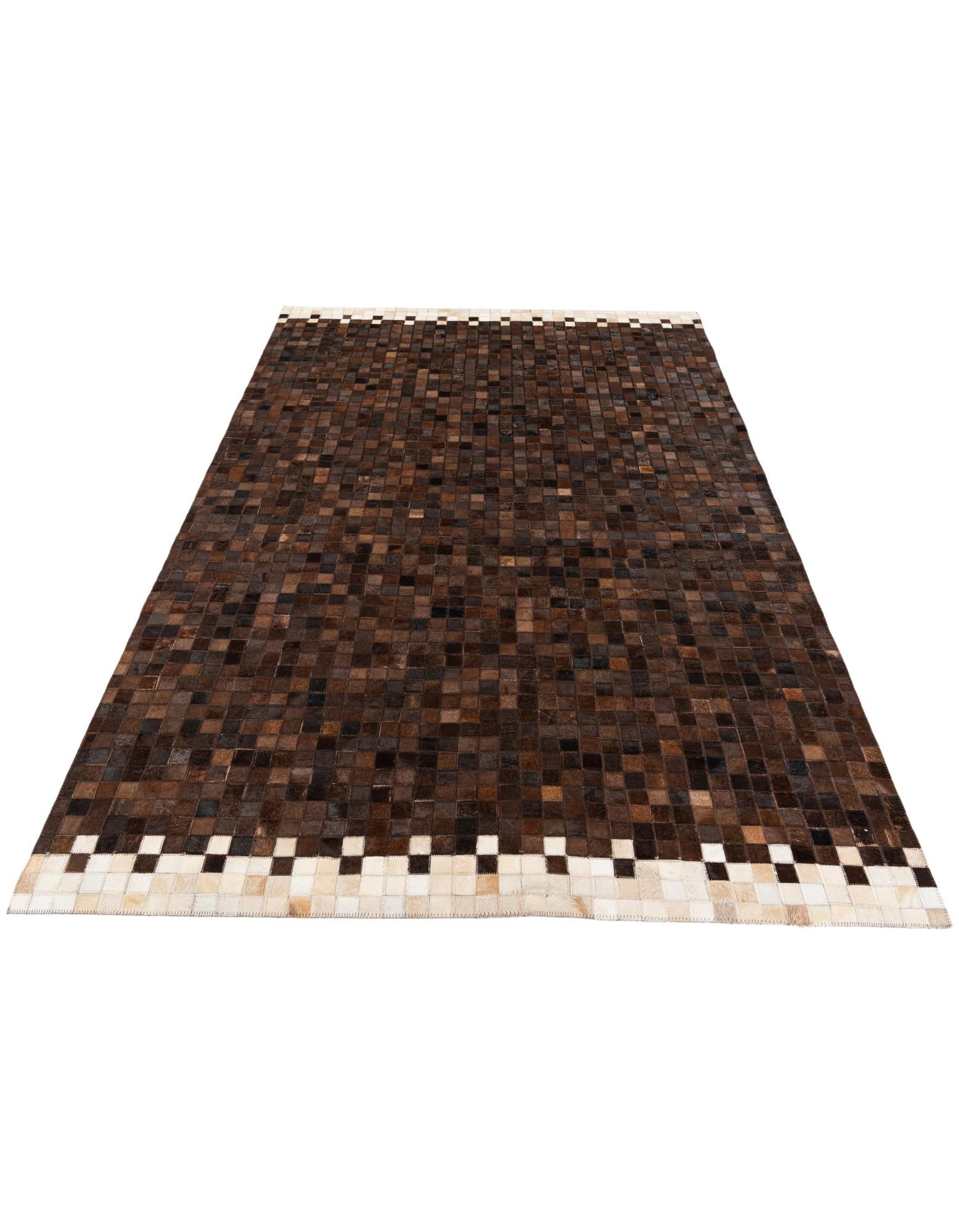 5' x 7' 11 Cowhide Stocks Rug