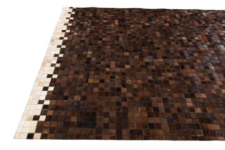 5' x 7' 11 Cowhide Stocks Rug