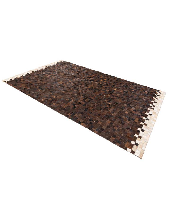 4' 11 x 8' 1 Cowhide Stocks Rug