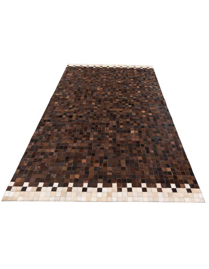 4' 11 x 8' 1 Cowhide Stocks Rug