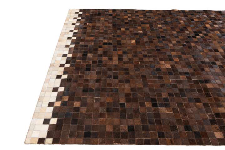4' 11 x 8' 1 Cowhide Stocks Rug