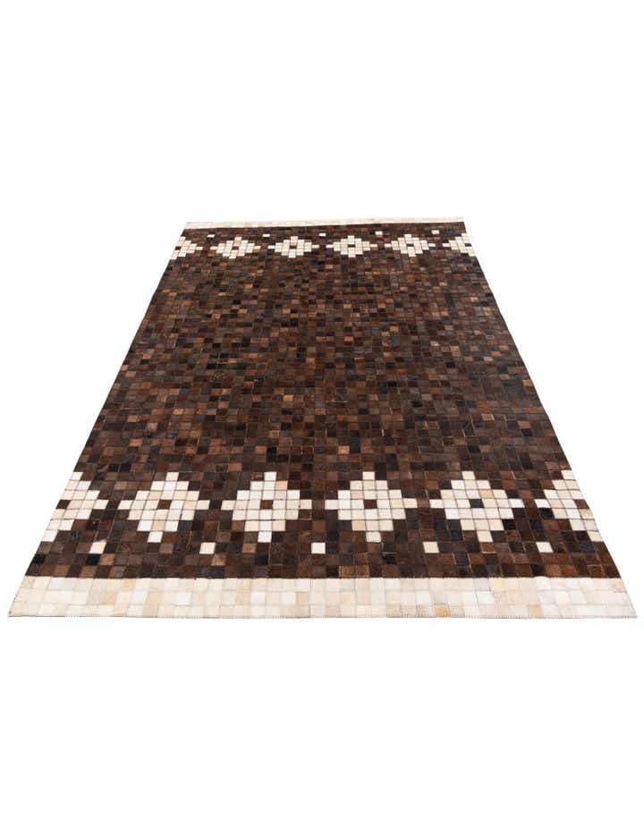 5' 1 x 7' 11 Cowhide Stocks Rug