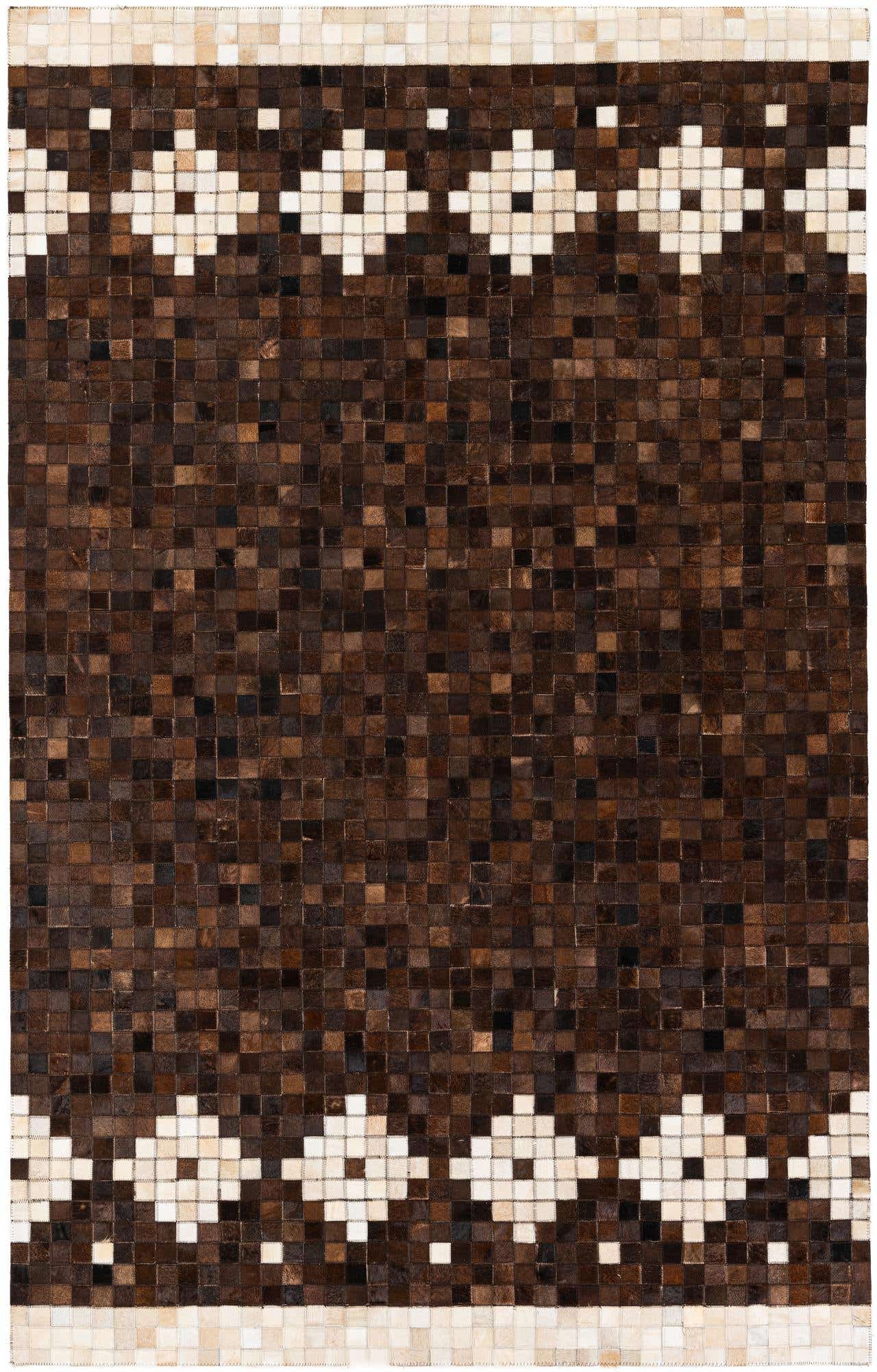 5' 1 x 7' 11 Cowhide Stocks Rug
