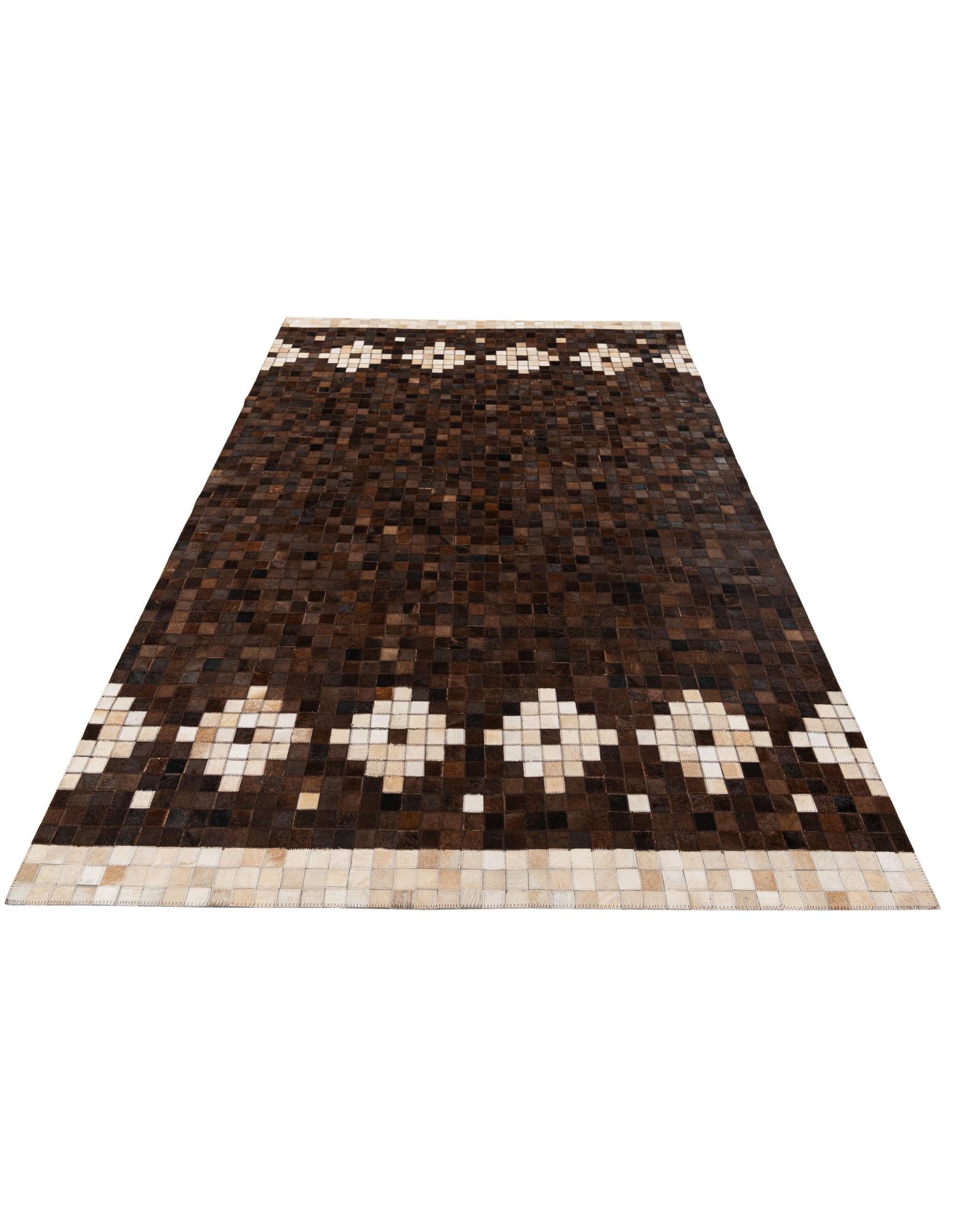 5' 2 x 8' Cowhide Stocks Rug