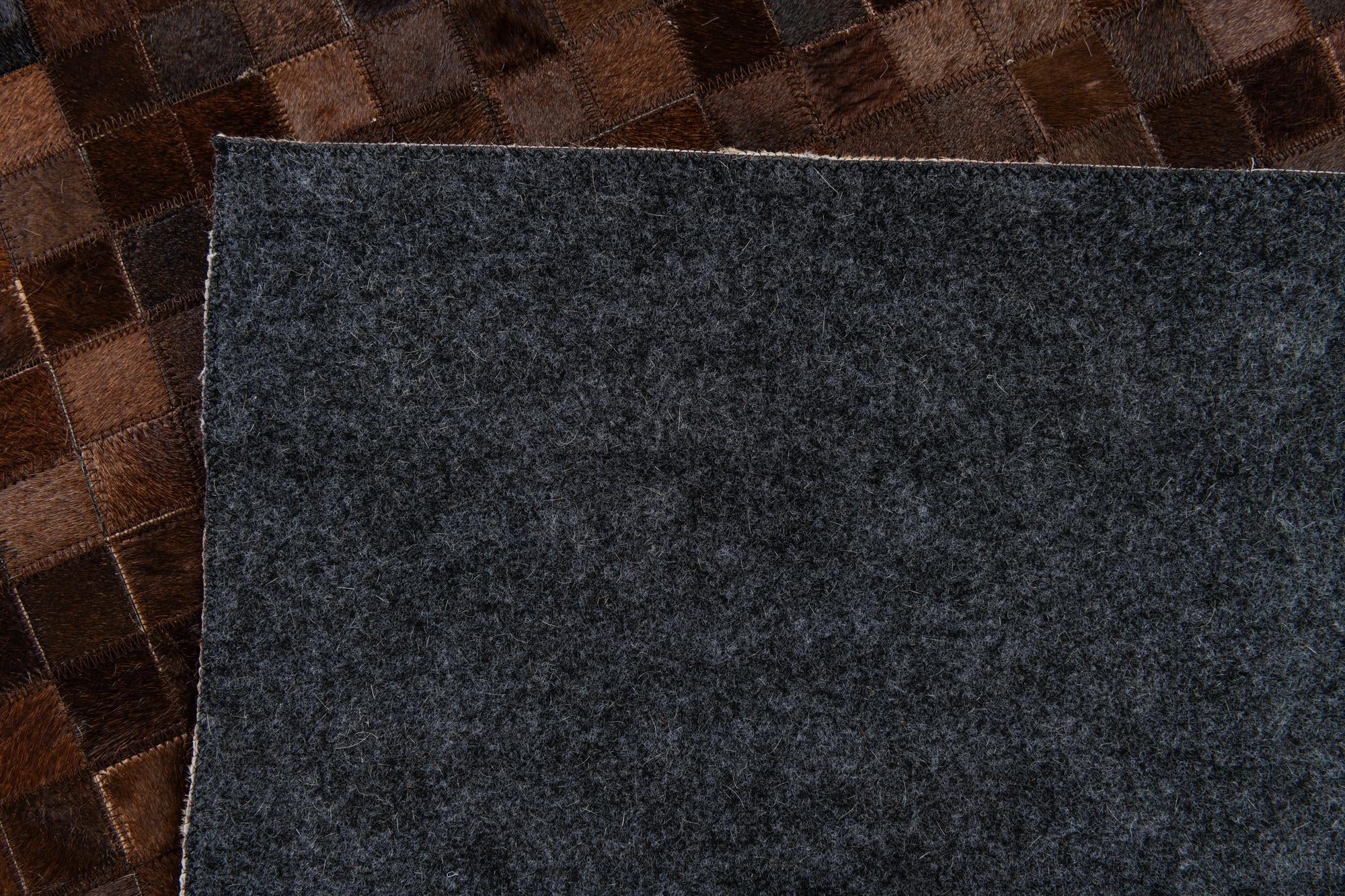5' 2 x 8' Cowhide Stocks Rug