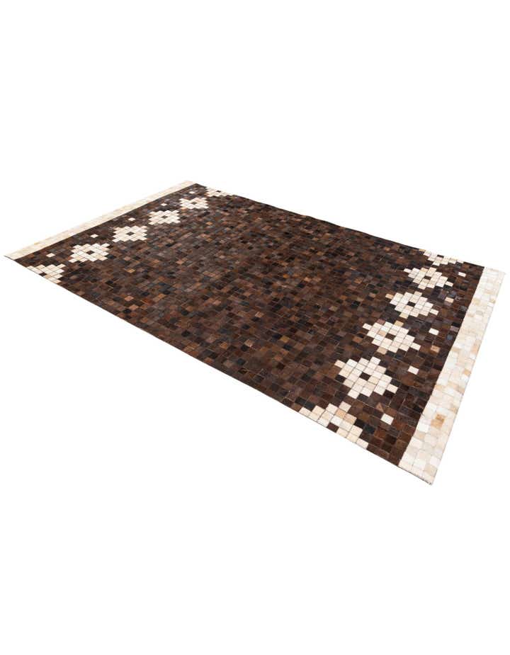5' 1 x 7' 11 Cowhide Stocks Rug