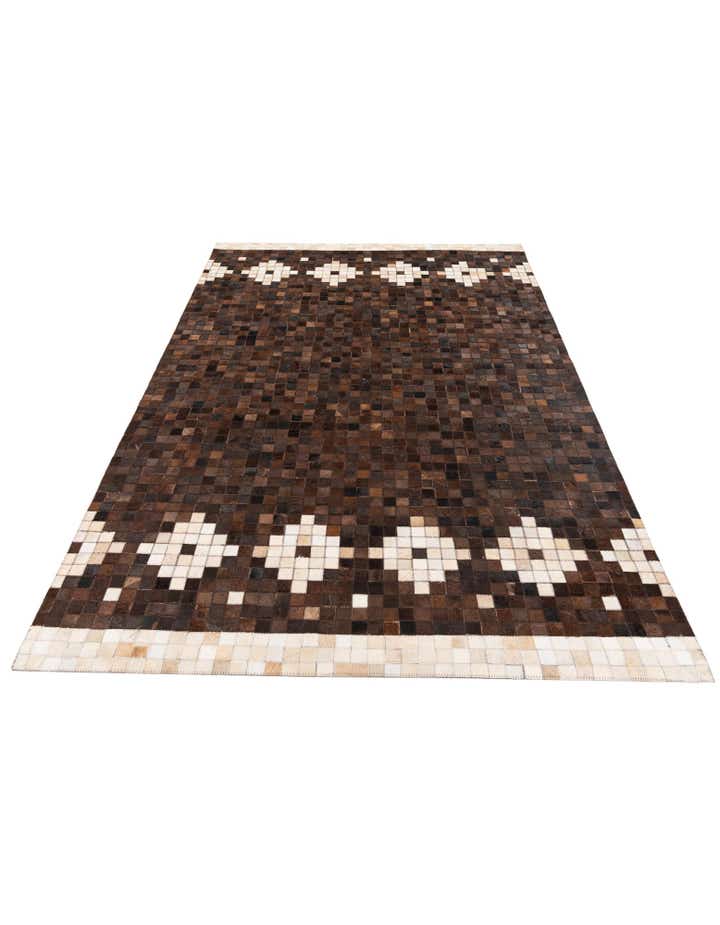 5' 1 x 7' 11 Cowhide Stocks Rug