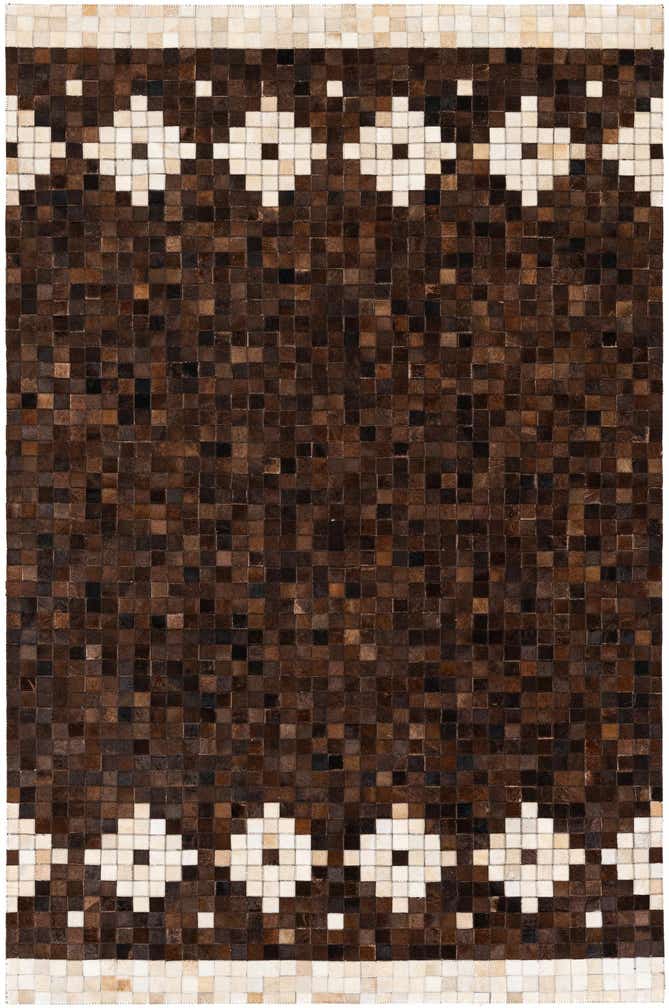5' 1 x 7' 11 Cowhide Stocks Rug