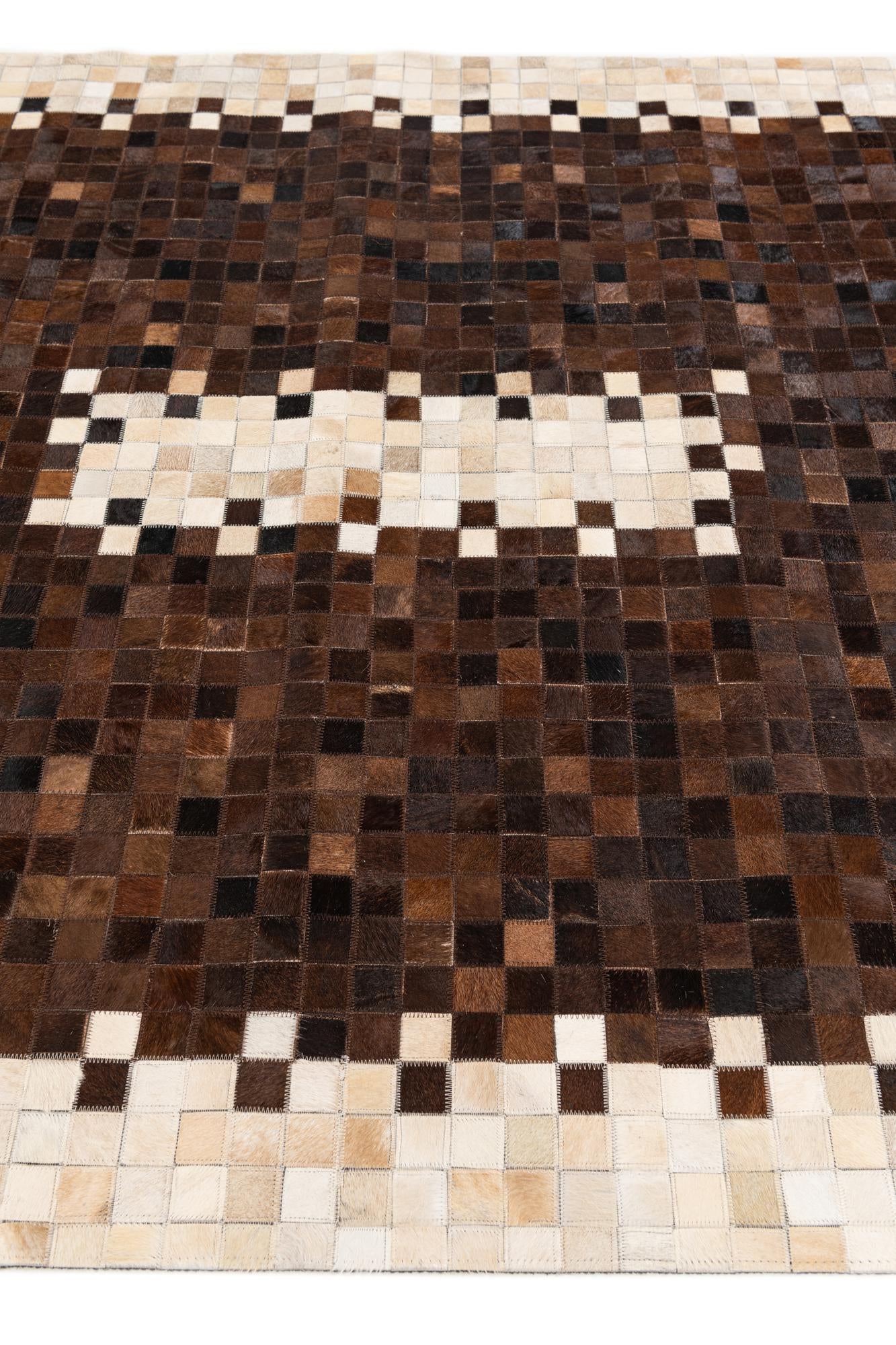 5' 2 x 8' 1 Cowhide Stocks Rug