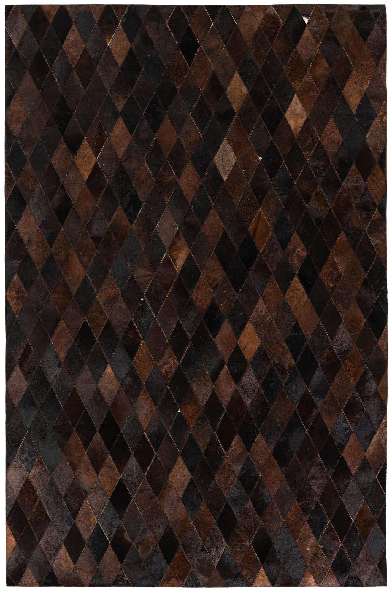 5' 2 x 8' Cowhide Stocks Rug