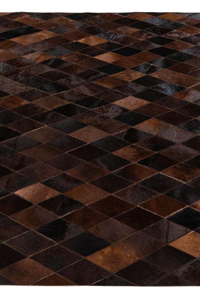 5' 2 x 8' Cowhide Stocks Rug