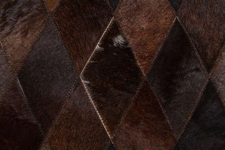 5' 2 x 8' Cowhide Stocks Rug