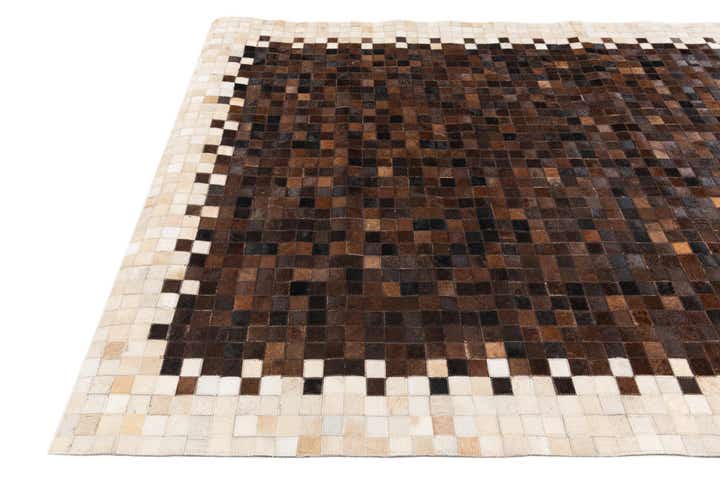 5' 1 x 7' 11 Cowhide Stocks Rug