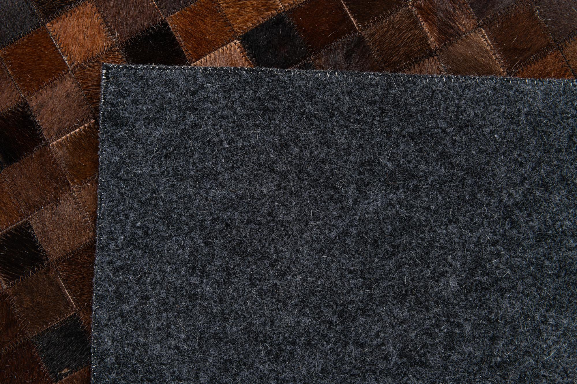 5' 1 x 7' 11 Cowhide Stocks Rug