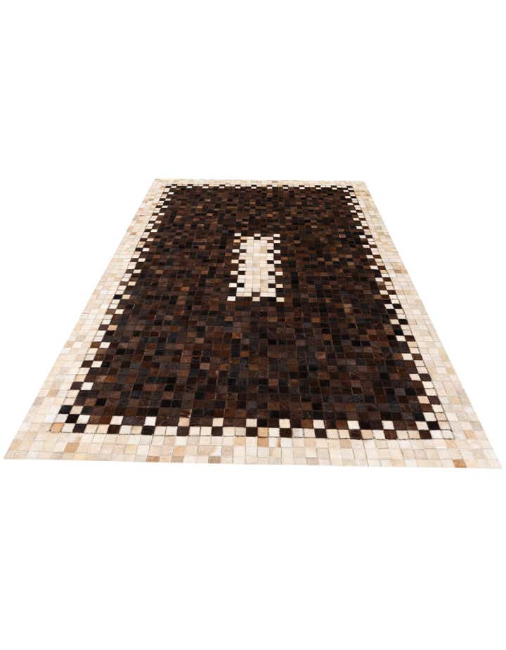 5' 1 x 8' 2 Cowhide Stocks Rug