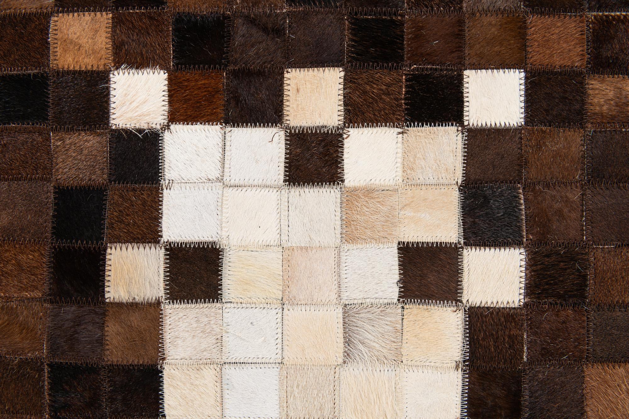 5' 1 x 8' Cowhide Stocks Rug