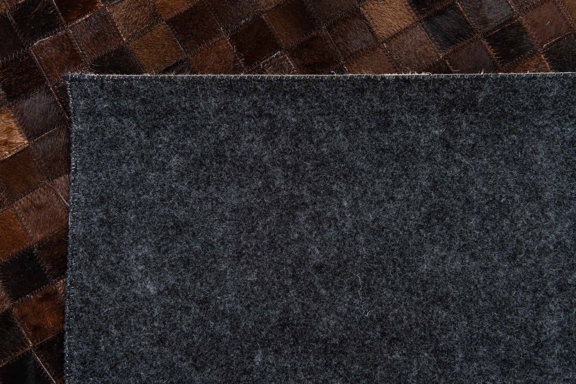 5' 1 x 8' Cowhide Stocks Rug