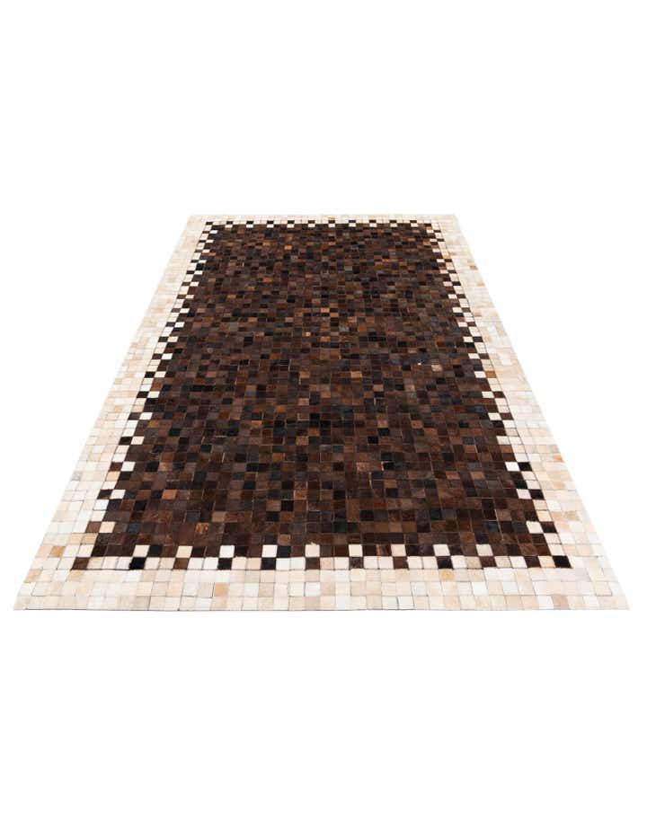 5' x 7' 11 Cowhide Stocks Rug