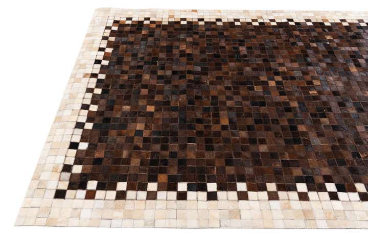 5' x 7' 11 Cowhide Stocks Rug