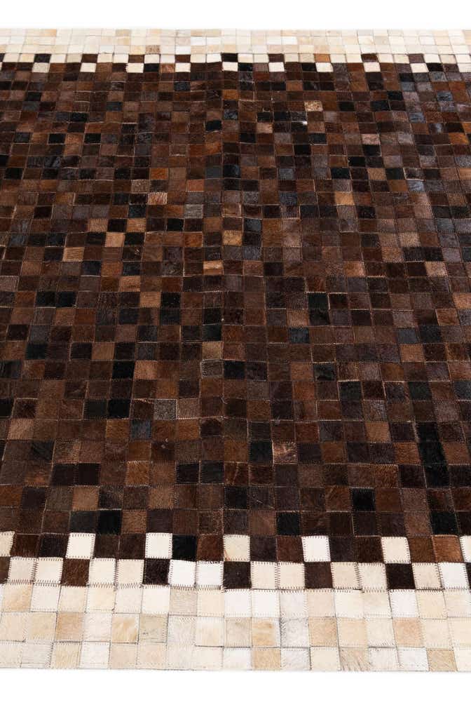 5' x 7' 11 Cowhide Stocks Rug