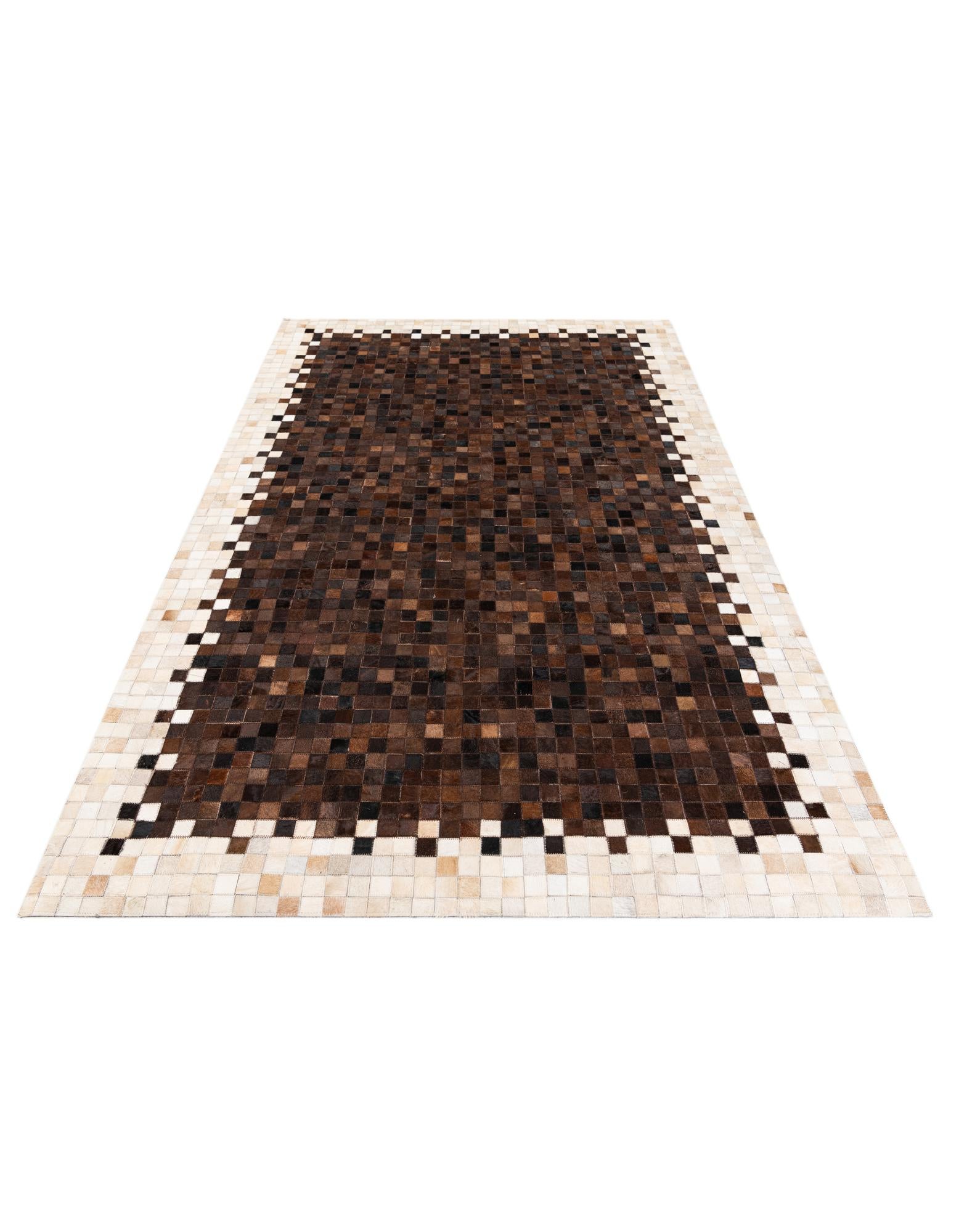 5' 1 x 8' 2 Cowhide Stocks Rug