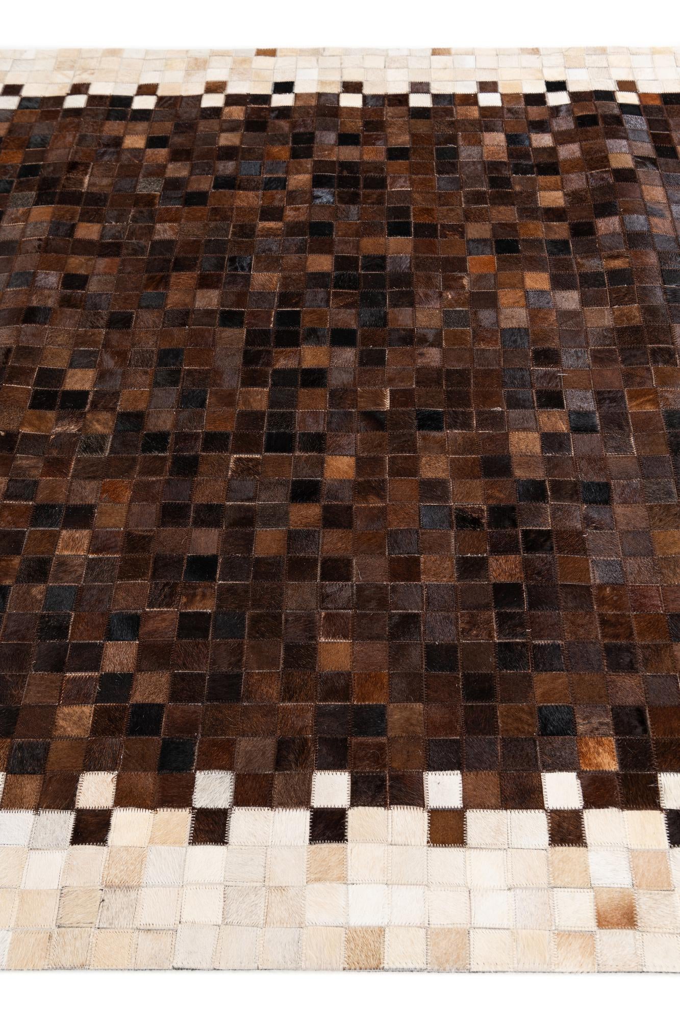 5' 1 x 8' 2 Cowhide Stocks Rug