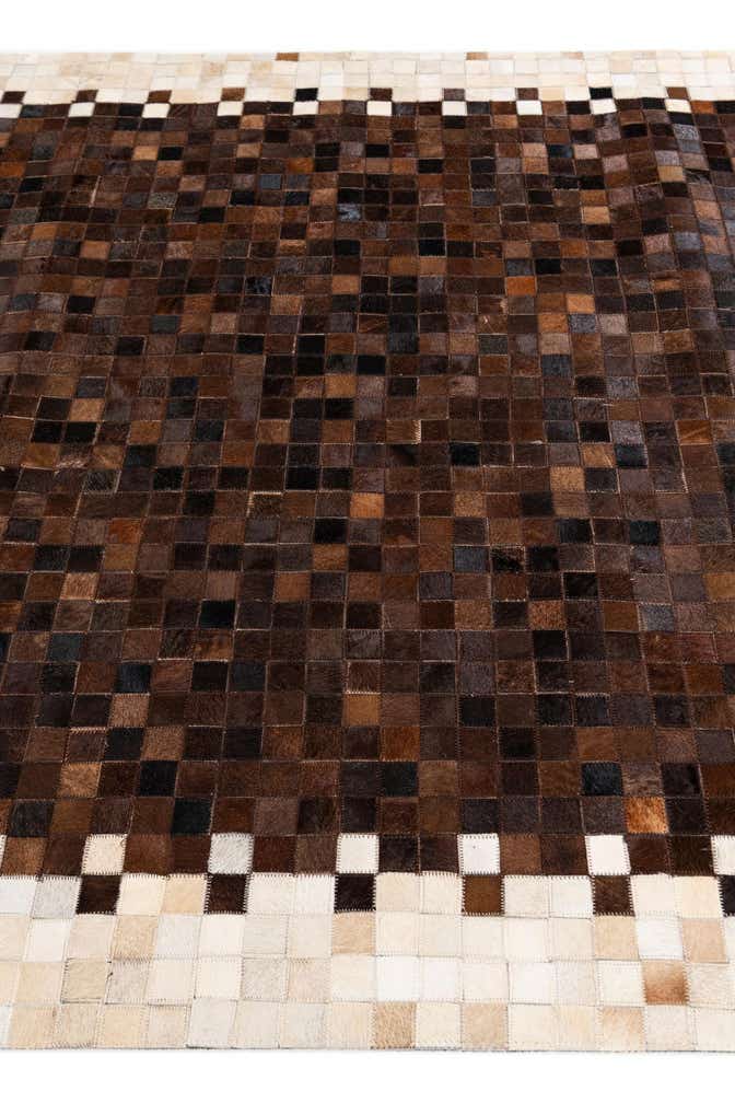 5' 1 x 8' 2 Cowhide Stocks Rug