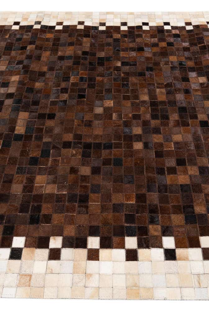5' x 8' Cowhide Stocks Rug