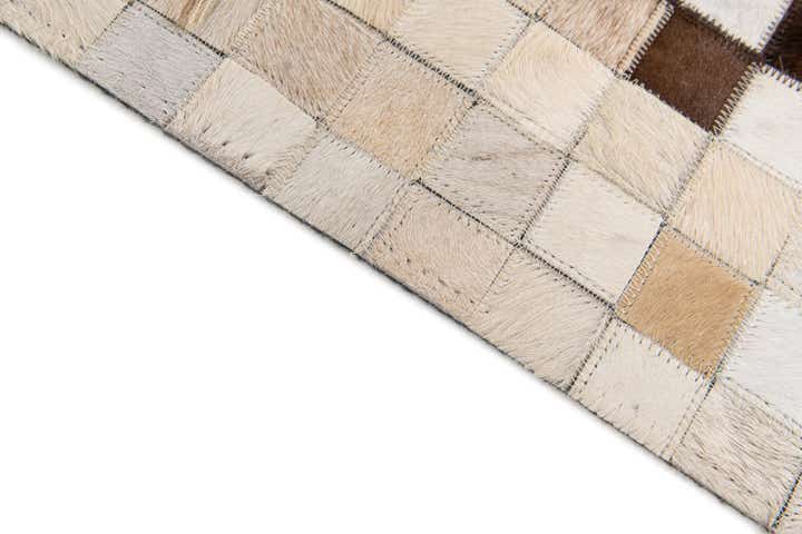 5' x 8' Cowhide Stocks Rug