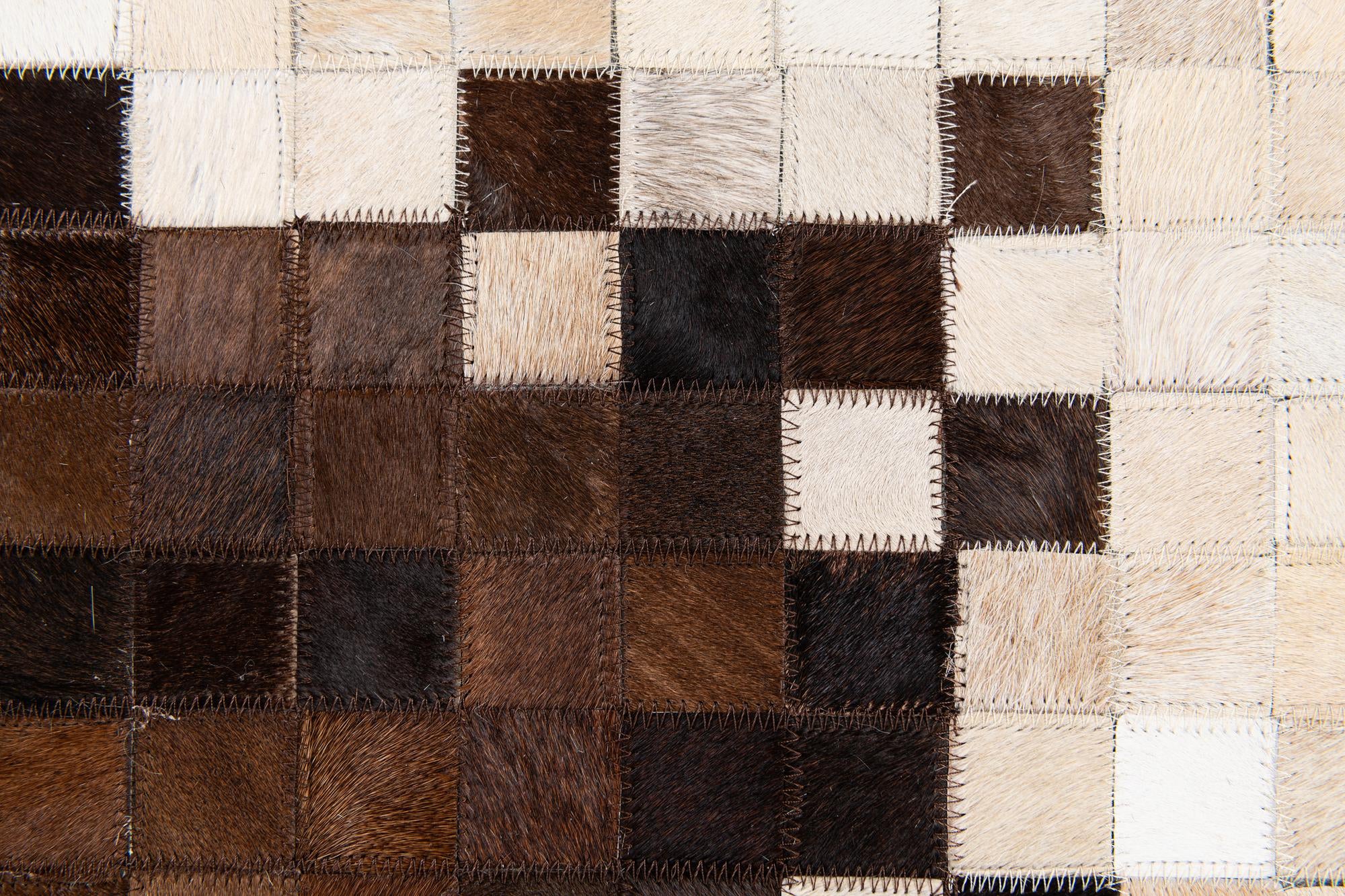 5' x 8' Cowhide Stocks Rug