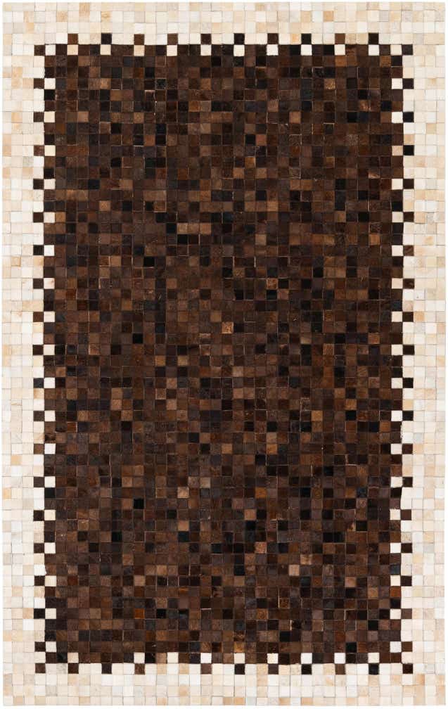 5' x 8' Cowhide Stocks Rug