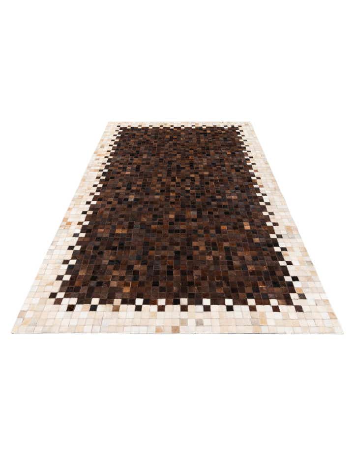 5' 1 x 8' 1 Cowhide Stocks Rug