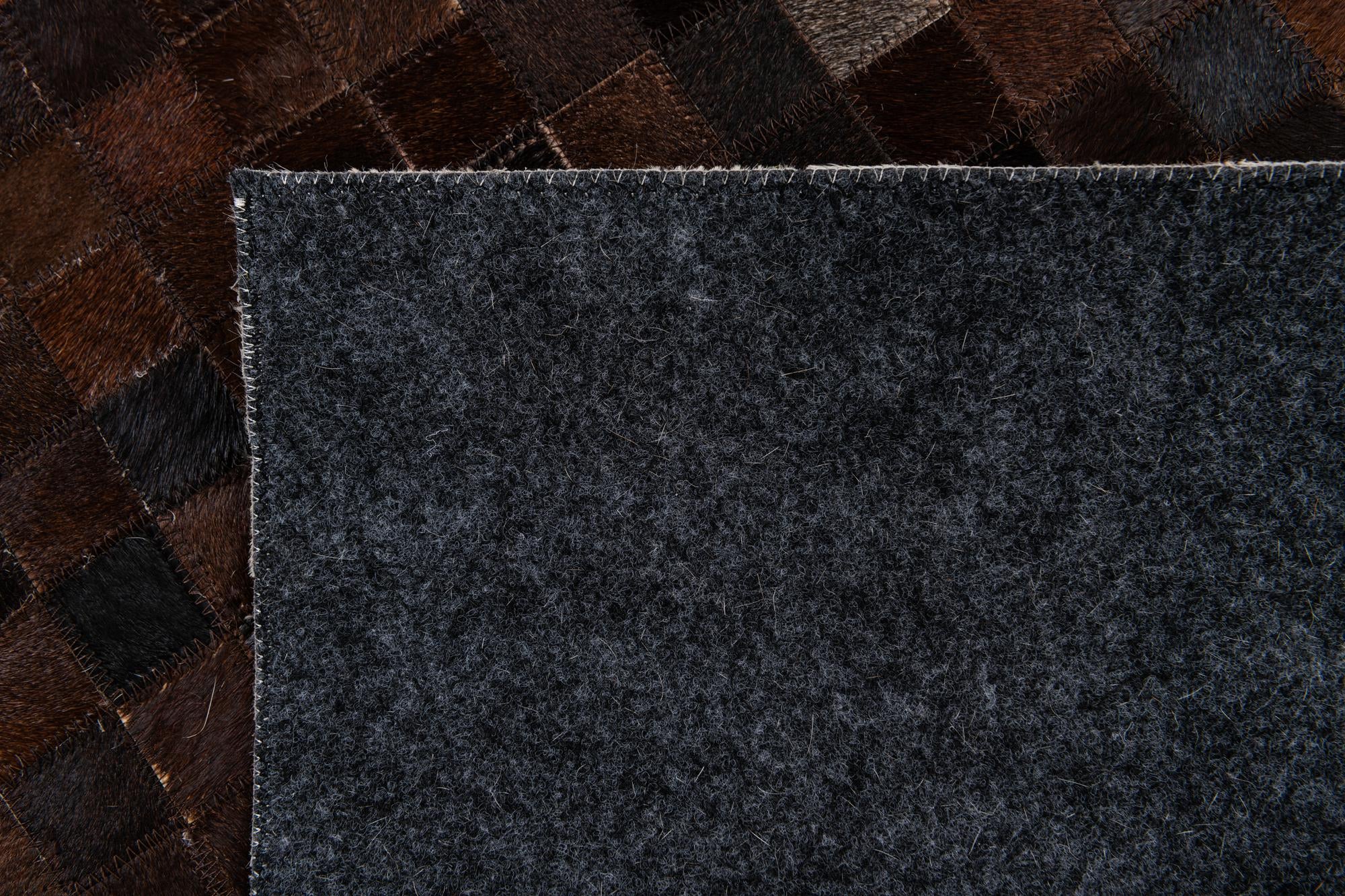 5' 1 x 8' 1 Cowhide Stocks Rug