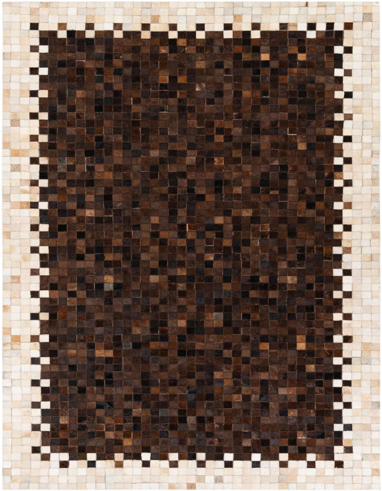 5' 1 x 8' 1 Cowhide Stocks Rug
