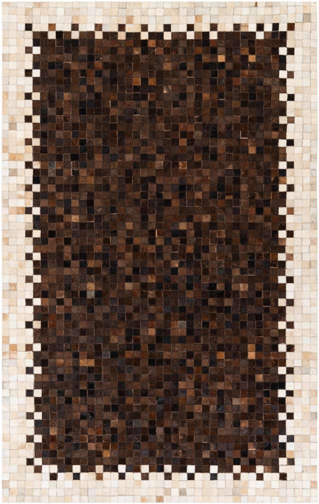 5' 1 x 8' 1 Cowhide Stocks Rug