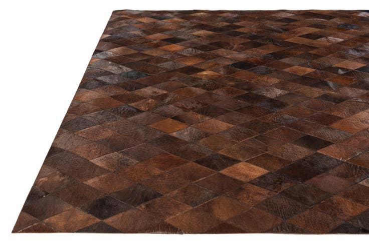 Detail image of 5' 7 x 7' 11 Cowhide Stocks Rug