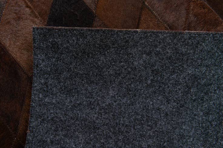 Detail image of 5' 7 x 7' 11 Cowhide Stocks Rug