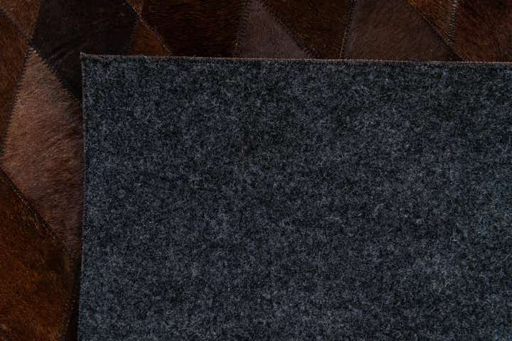5' 7 x 7' 11 Cowhide Stocks Rug