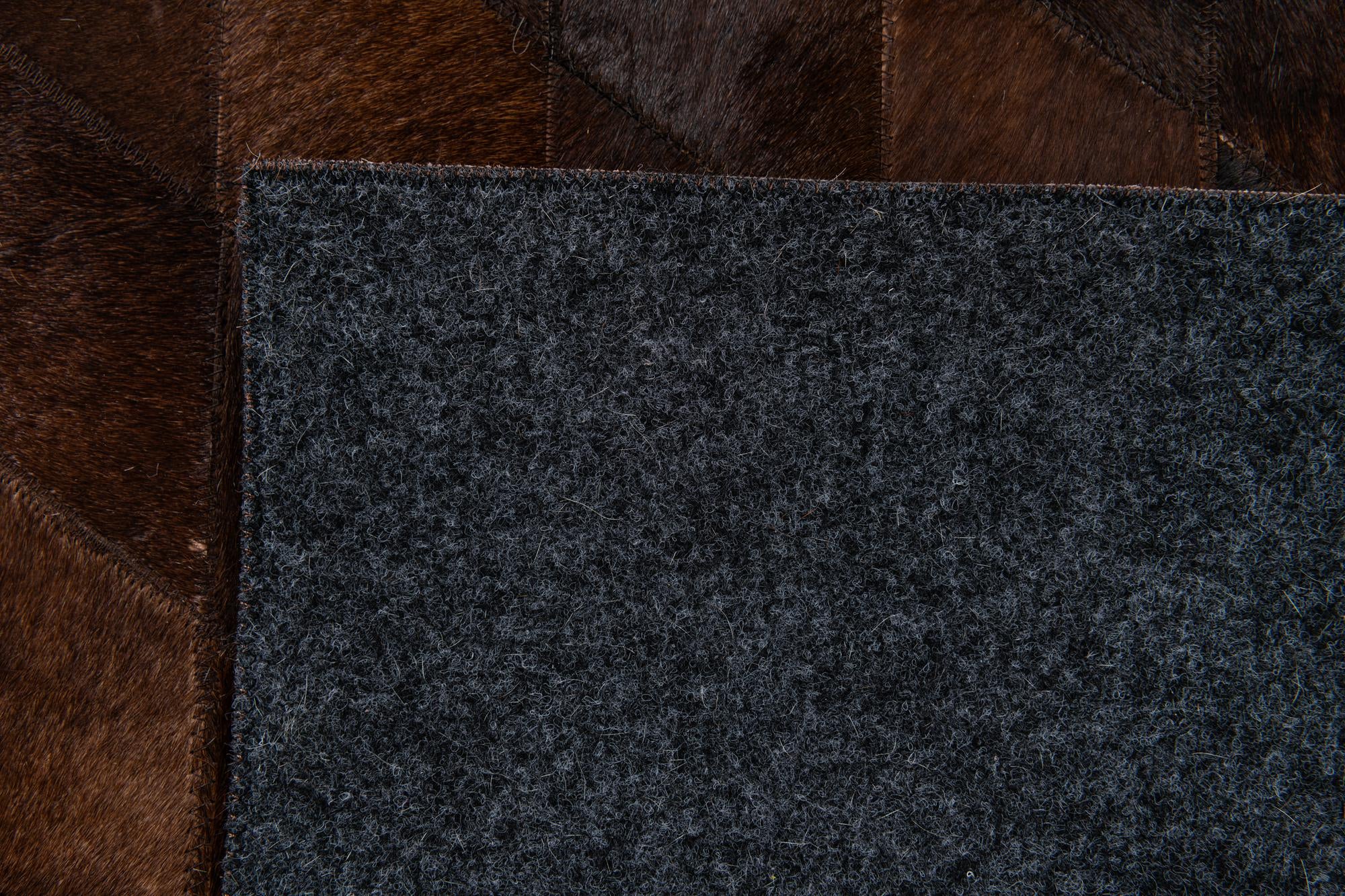 5' 7 x 7' 11 Cowhide Stocks Rug