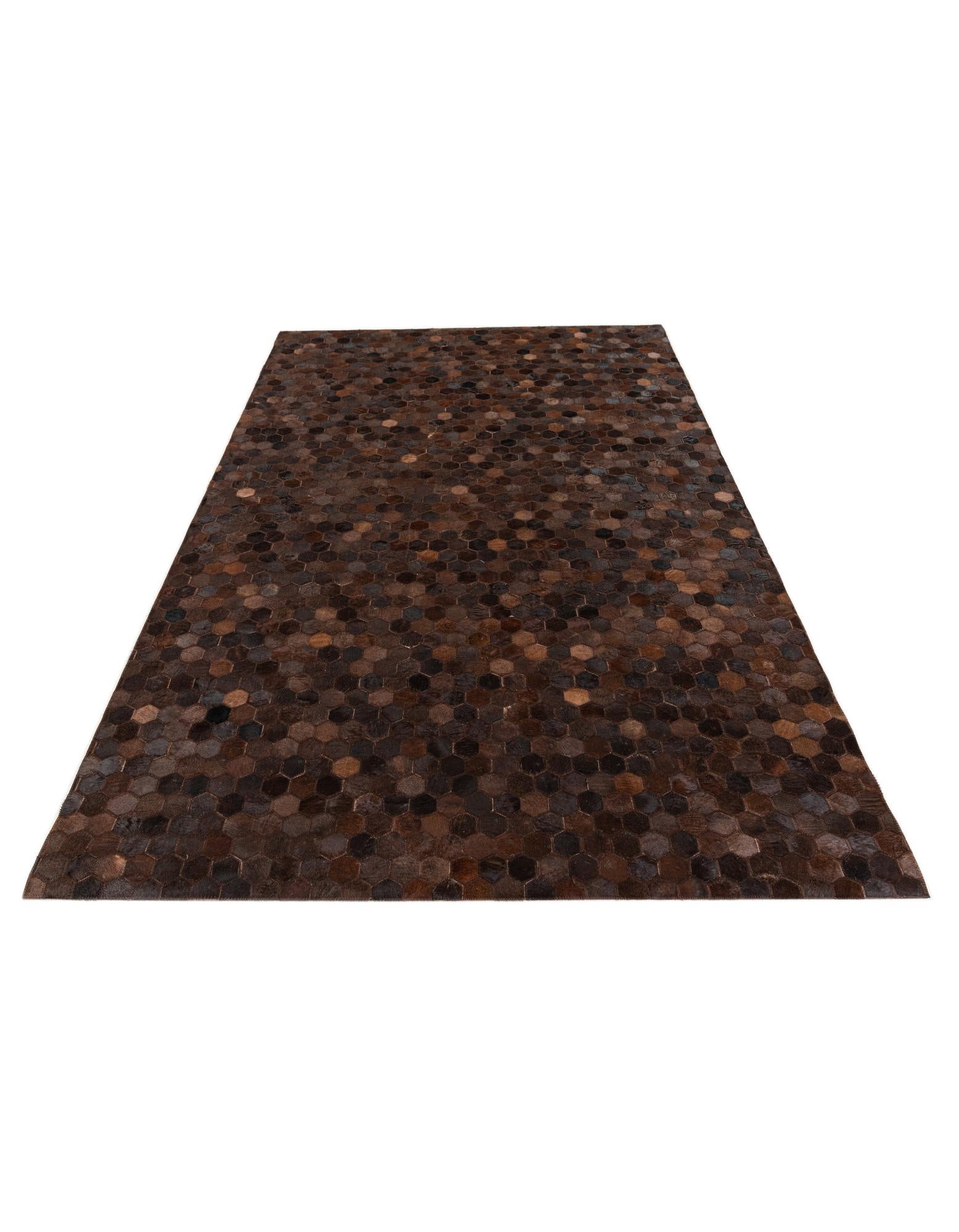5' 1 x 7' 11 Cowhide Stocks Rug