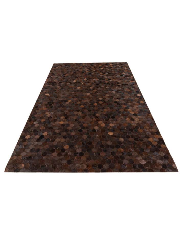5' 1 x 7' 11 Cowhide Stocks Rug
