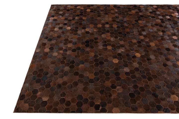 5' 1 x 7' 11 Cowhide Stocks Rug
