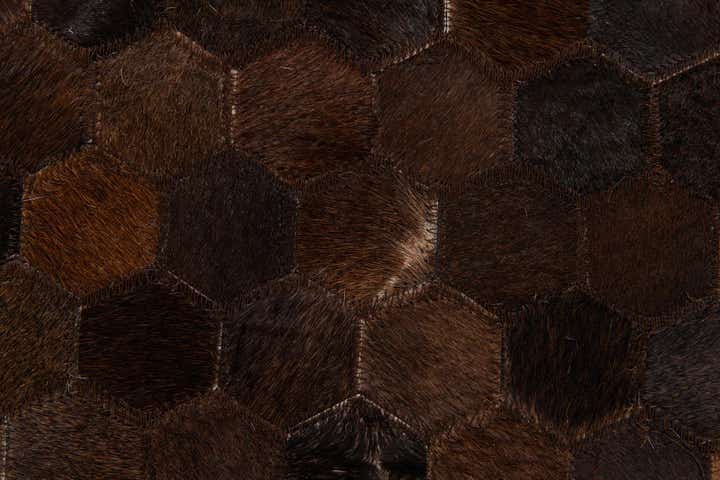 5' 1 x 7' 11 Cowhide Stocks Rug