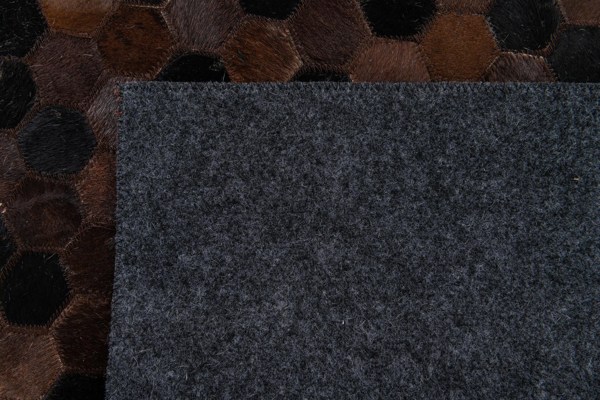 5' x 7' 11 Cowhide Stocks Rug