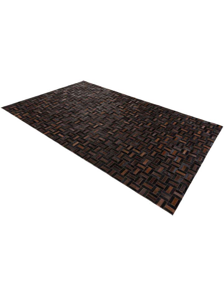 4' 11 x 7' 11 Cowhide Stocks Rug